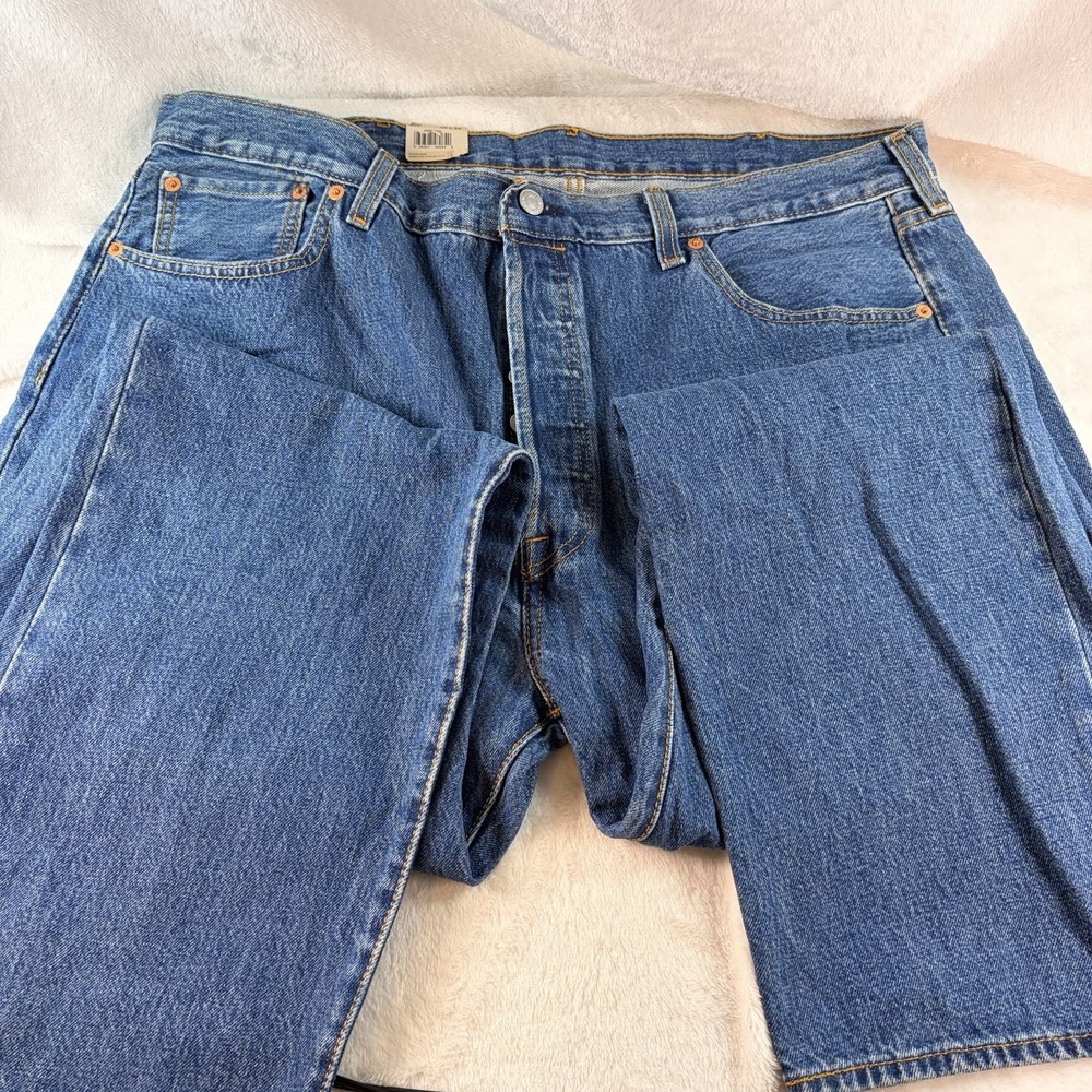 NWT Levi's 501 Original Fit Men's Jeans - W40 x‎ L30 Classic Blue Denim